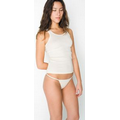 Ladies' American Apparel  Baby Rib Thong